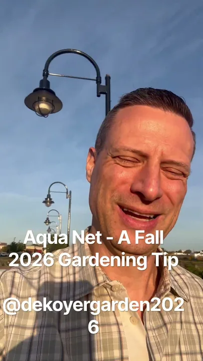 Aqua Net - A Fall Gardening Tip 2026