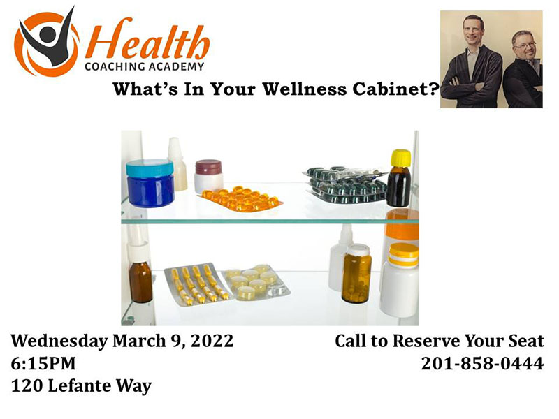 What's In Your Wellness Cabinet - March, 2022